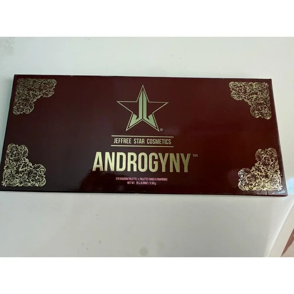 Jeffree Star Cosmetics Androgyny Eyeshadow Palette 10 Shades 0.09oz Vegan New
